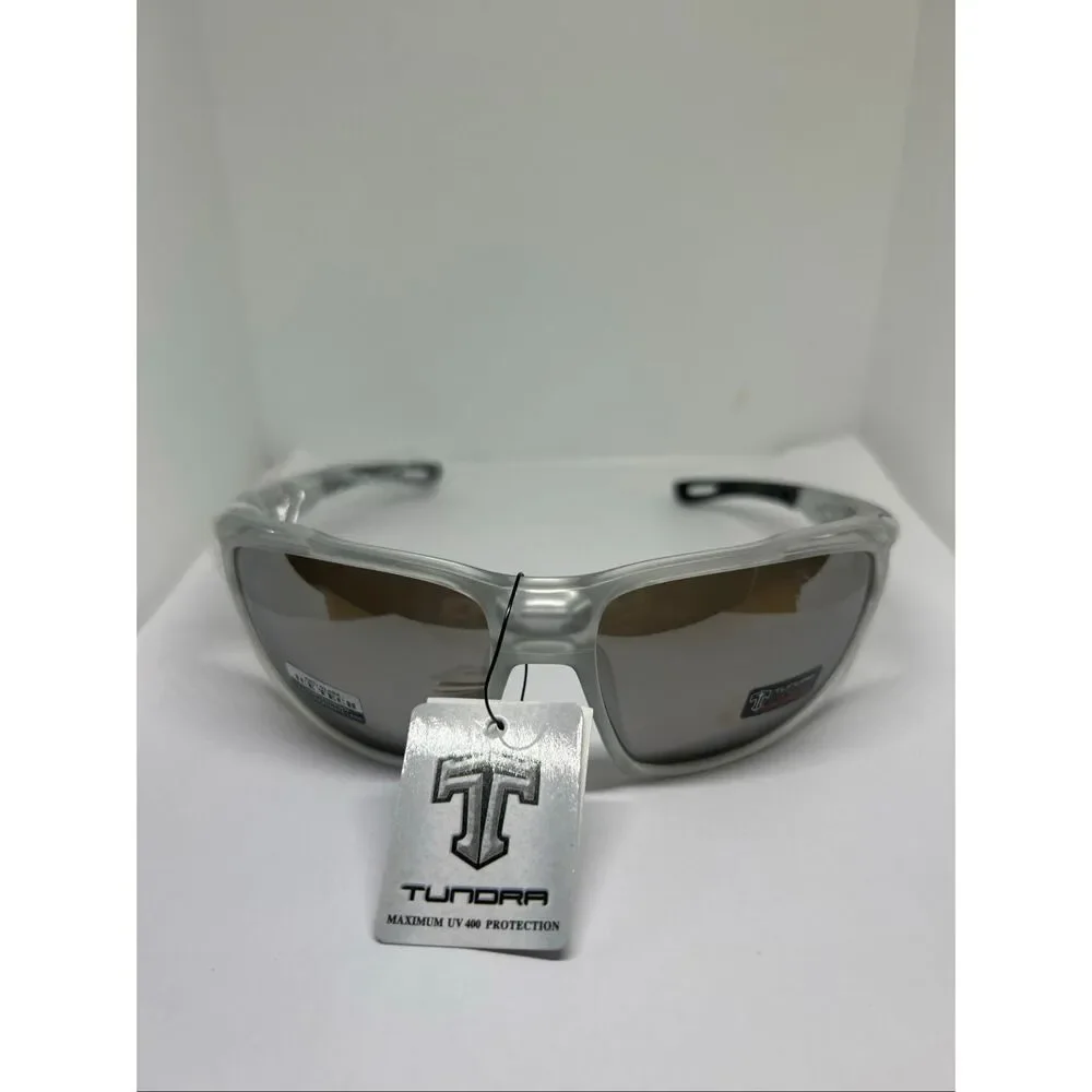 Tundra Mirrored Lens Sport Sunglasses UV400 – Wraparound – New